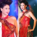 Thời trang - Hà Kiều Anh mặc áo dài mỏng tang gợi cảm