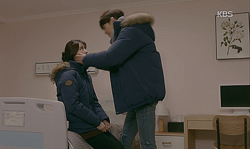 “yeu khong kiem soat” tap 10: suzy yeu cau ban trai hon minh tai benh vien - 1