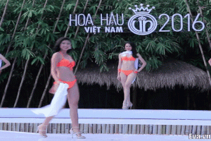 hoa hau viet nam 2016: "ban sao" ngoc trinh tiet lo bi quyet de co vong eo 56cm - 5