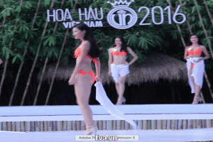hoa hau viet nam 2016: "ban sao" ngoc trinh tiet lo bi quyet de co vong eo 56cm - 11