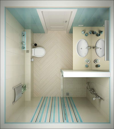 Phòng tắm nhỏ mà tiện nghi bất ngờ - 6