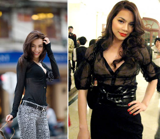 "Bỏng mắt" với trang phục "siêu mỏng manh" của Sao Việt - 9