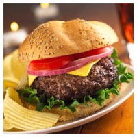 Chảo nén nướng thịt Hamburger độc đáo