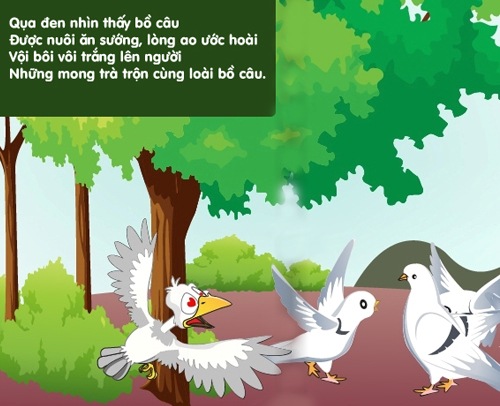 Mẹ kể con nghe: "Quạ giả bồ câu" - 1