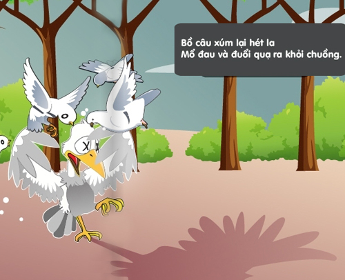 Mẹ kể con nghe: "Quạ giả bồ câu" - 3