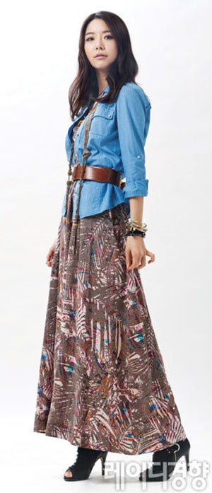 Mùa đông Bohemian với váy Maxi - 12