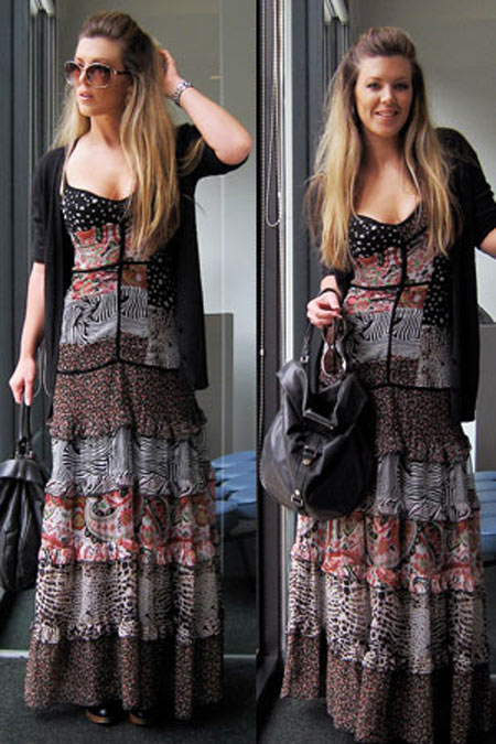 Mùa đông Bohemian với váy Maxi - 13