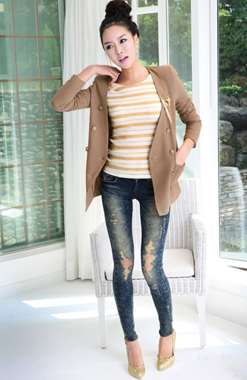 7 cách phối đồ đẹp với quần jean - 25