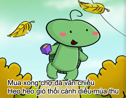 Mẹ kể con nghe: "Rùa con đi chợ" - 2