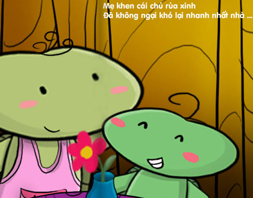 Mẹ kể con nghe: "Rùa con đi chợ" - 5