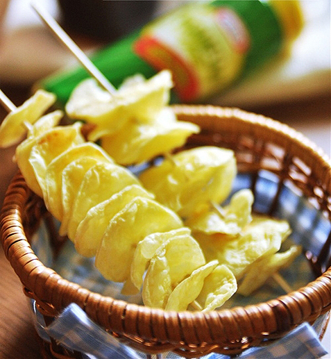 Khoai lang, khoai tây nướng thơm, giòn, ngon - 9