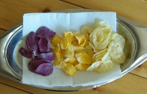 Khoai lang, khoai tây nướng thơm, giòn, ngon - 10