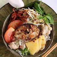 Bún cá ngon cho bữa sáng