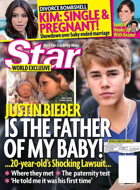 "Hoàng tử nhạc pop" Justin Bieber có con rơi? - 1