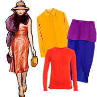 5 bộ đôi colorblock hot nhất đông 2011