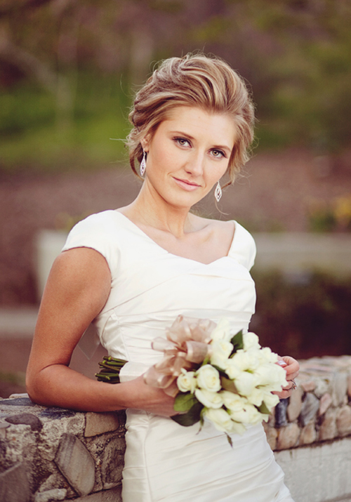 Những kiểu tóc không thể không yêu của cô dâu - 3