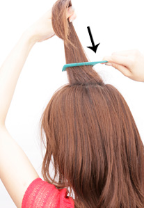 Hai kiểu tóc lệch đáng yêu cho bạn gái - 3