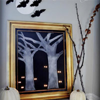 Sợ run với đèn mắt ma Halloween
