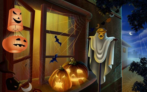Hình nền Halloween 2012 cho máy tính - 3