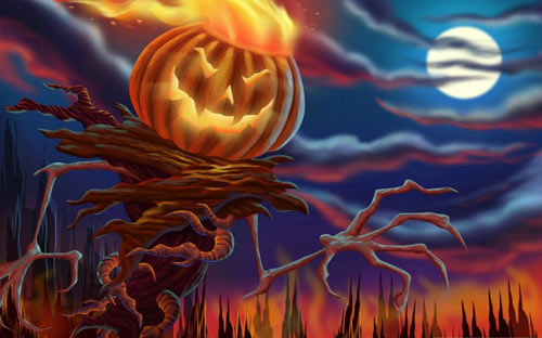 Hình nền Halloween 2012 cho máy tính - 10