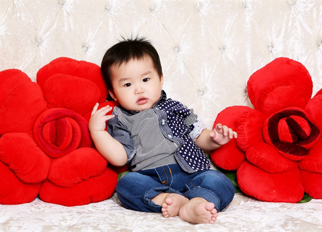 & quot;Siêu nhân nhí & quot; nhát chụp hình
