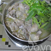 Vịt om dọc lạ miệng mà ngon