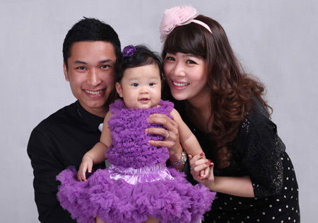 MC Diệp Chi: "Vợ chồng tôi quậy ra trò" - 1