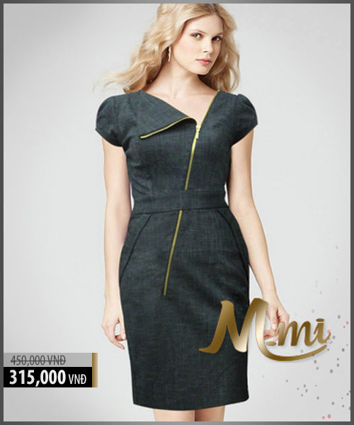 Đầm công sở M.mi giảm giá 30% - 5