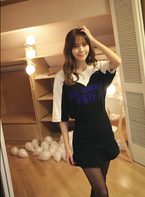 Váy chữ A đơn giản mà xinh - 12