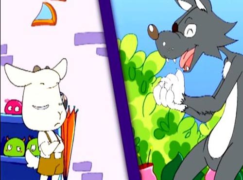 Truyện cổ tích: Dê con nhanh trí - 1