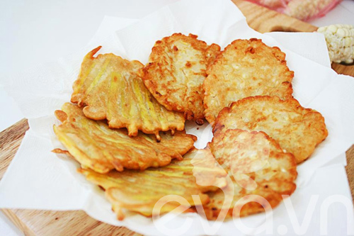 banh ngo, banh khoai chien: de lam, gion thom - 9