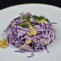 Bếp Eva - Salad ngô và bắp cải tím tươi ngon