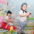 Làm mẹ - Clip Rio nhà Lý Hải đi học "siêu buồn cười"