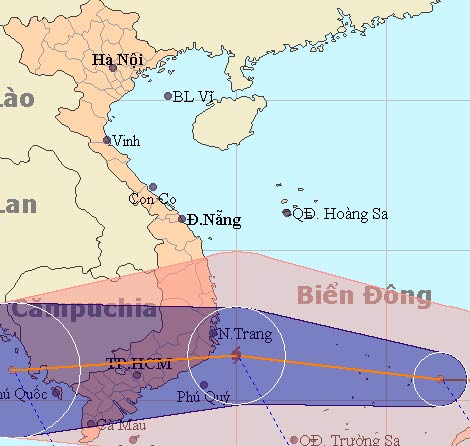 ngay mai, bao so 13 do bo nam trung bo va nam bo - 1