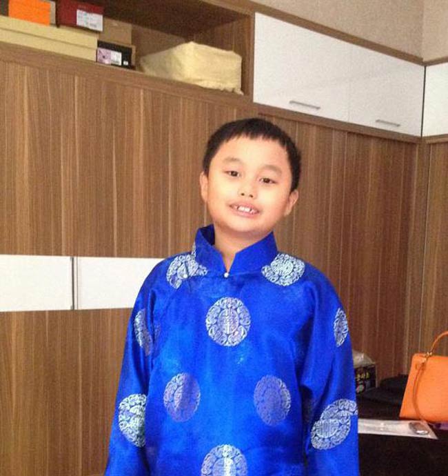 Đáng yêu như con BTV Hoa Thanh Tùng