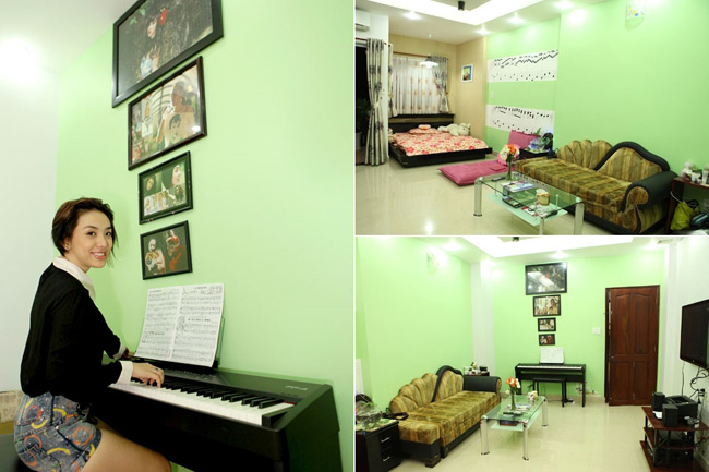 Nhà bé xinh của 2 người đẹp VN Idol