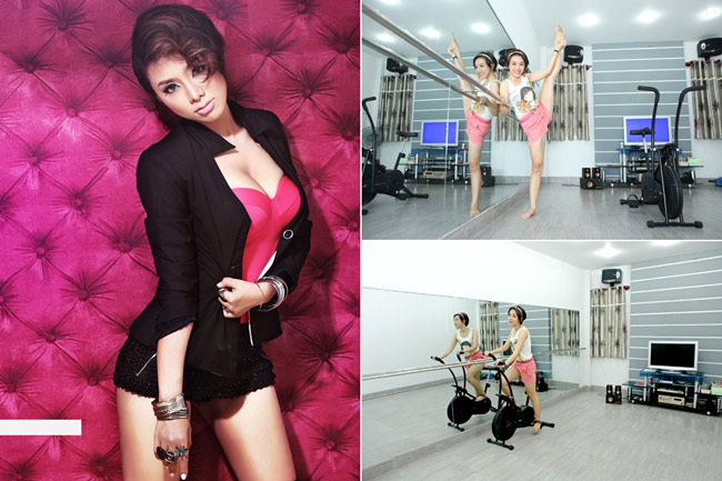 Nhà bé xinh của 2 người đẹp VN Idol