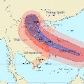 Tin tức - Bão số 14 đang lồng lộn trên biển Đông