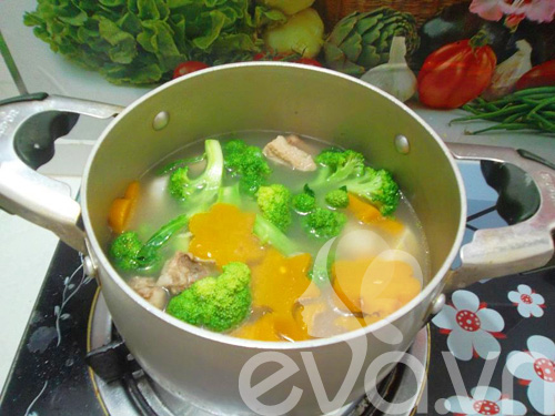 canh suon thap cam hap dan - 5