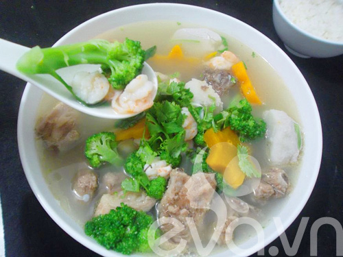 canh suon thap cam hap dan - 8