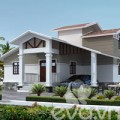 Nhà đẹp - Xây nhà đơn tầng xanh mát giữa Hà Nội
