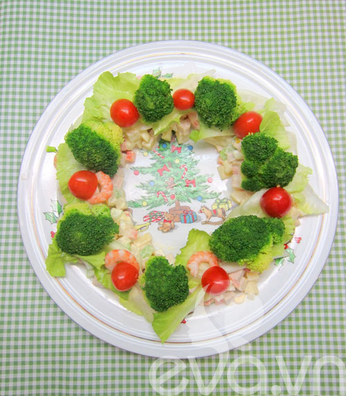 Salad rau củ ngon cho Giáng sinh - 9
