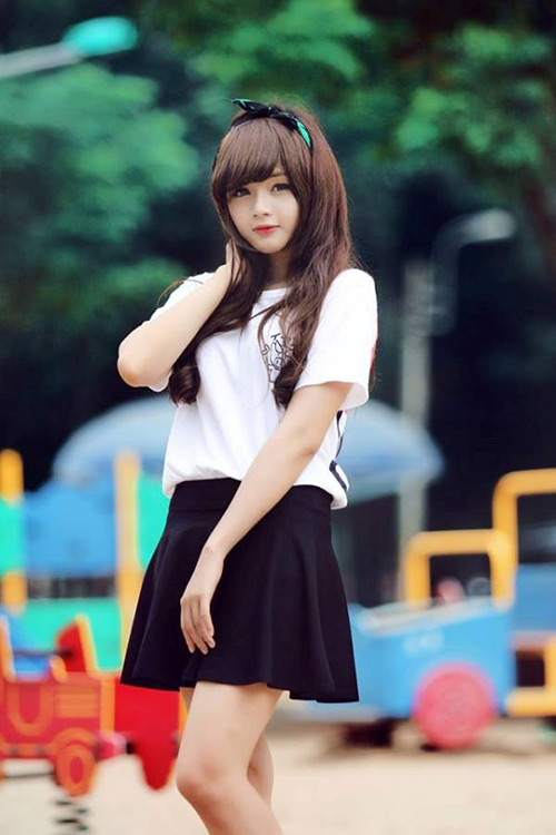 anh the qua xinh: 1 co gai bong noi tieng - 4