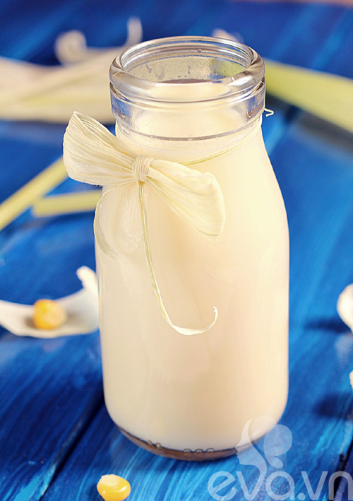Cách làm sữa ngô nóng thơm ngon - 7