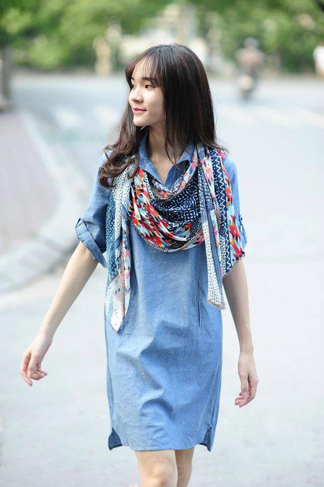 Phái nữ Hà thành đẹp ngỡ ngàng trong gió thu