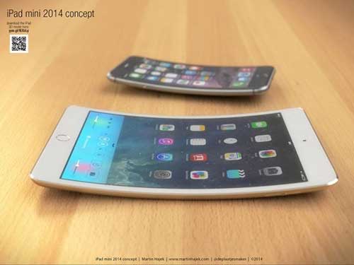 anh dung ipad mini 2014 phien ban cong mem mai - 1