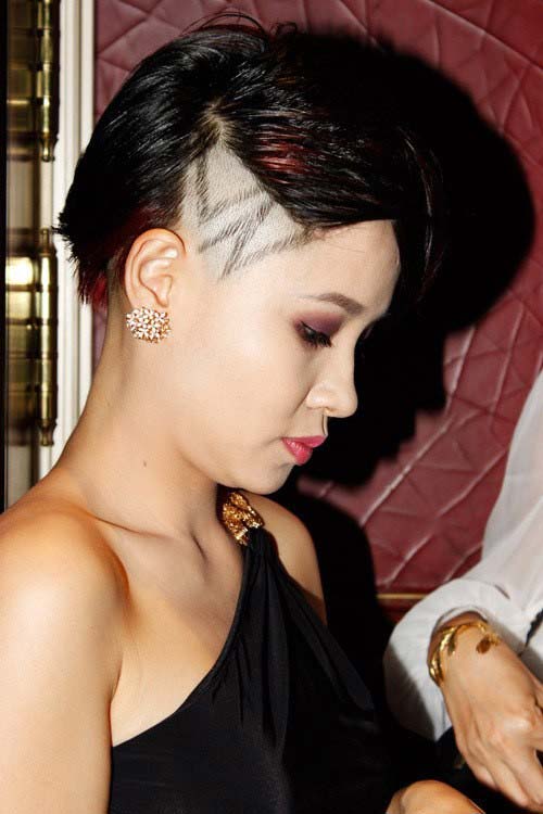 sao viet gay chu y voi mot toc "khac nguoi" - 2