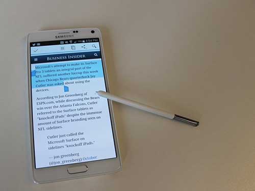 13 diem samsung galaxy note 4 an dut iphone - 8