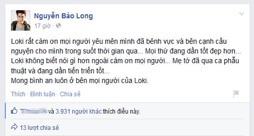 loki bao long lan dau lo dien sau scandal bo thi x-factor - 2