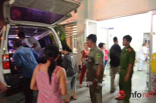 me vang nha, be trai 6 tuoi bi duong danh gay tay, chan - 1